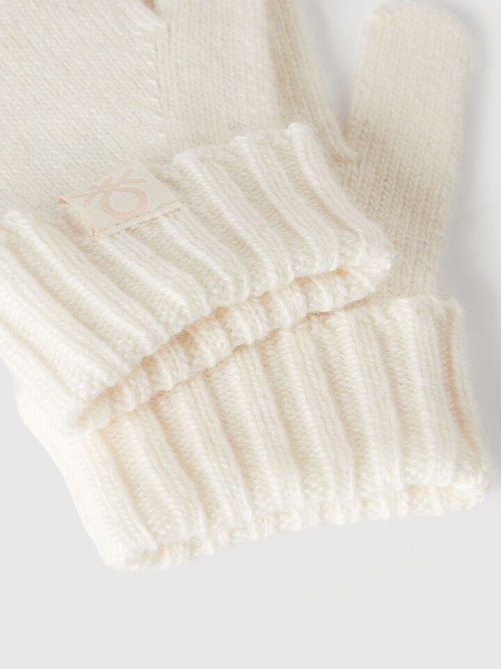 KNITTED GLOVES Garçon image number 3